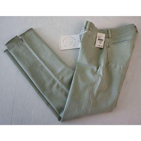 DL1961 Women Sz 25/0 Kiwi Raw Mara Straight Mid Rise Instasculpt Ankle Jeans $18 - Picture 11 of 11
